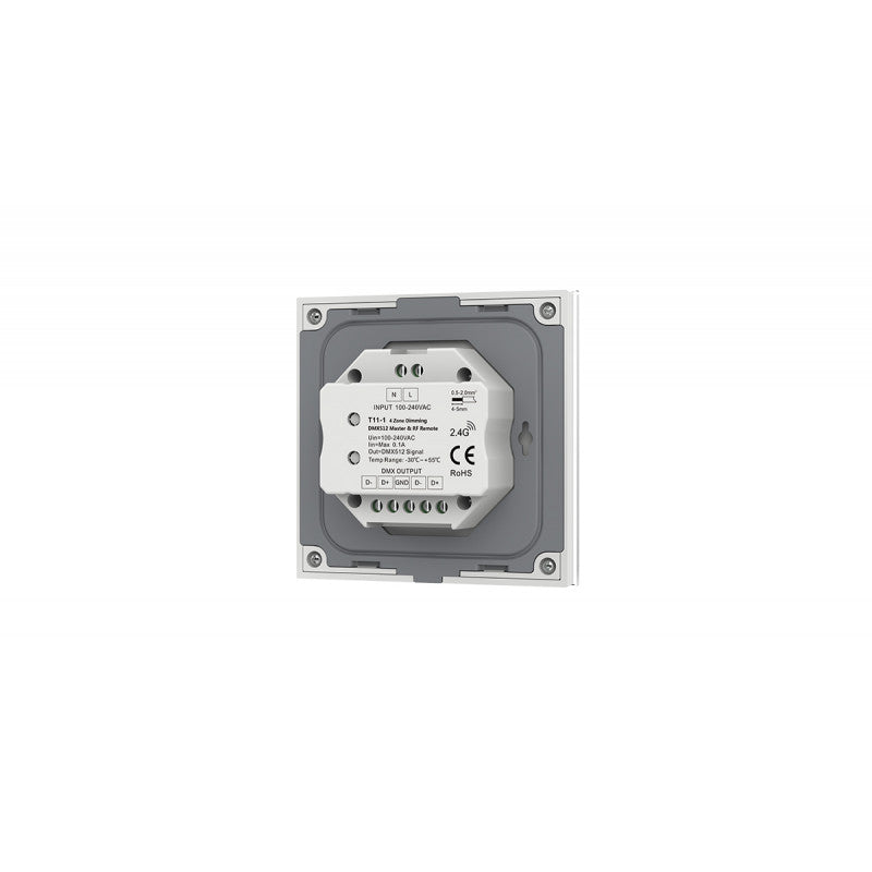 SINGLE COLOUR LED WALL PANEL 4 ZONE (WHITE)