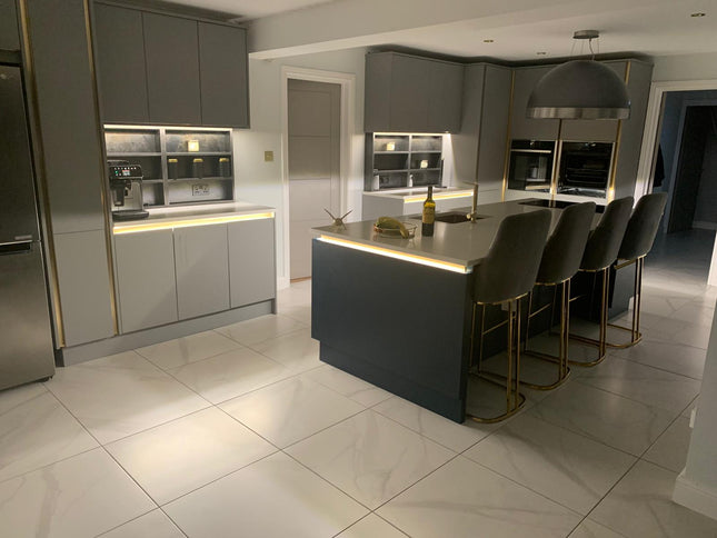 4mm COB LED Strip Light, 5W/M (24V) IP65 (Splash Proof)