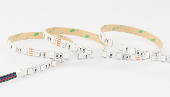 10mm 60LED SMD5050 RGB LED Tape 15W 24V