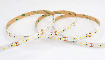 10mm Ultra Bright 4000K Neutral White LED Tape 120LED per meter (24W/M) SMD2835 (White PCB) IP65 Heat Shrink 24V