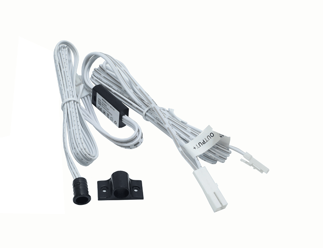 12-24v single door cabinet sensor switch black