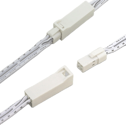 4 Pack 2M Plug & Play 3 Core (3 Wire) CCT / Digital Pixel Extension Cable With Micro Connectors