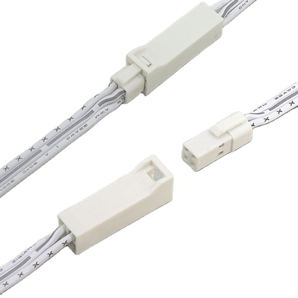 2M Plug & Play 3 Core (3 Wire) CCT / Digital Pixel Extension Cable With Input-Output Micro Connectors
