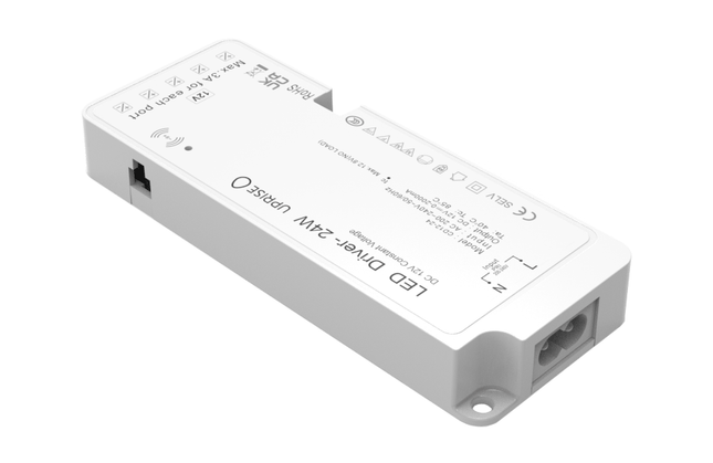 24W 12V 5 output cabinet LED Driver with IEC C7 socket