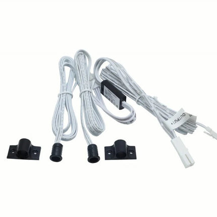 12-24v double door cabinet sensor switch black