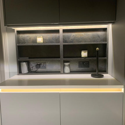 9mm "Dot Free" IP65 COB LED Strip 5W, 320LED/m, CRI90, 12V, Fast Connect