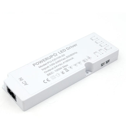 100W 24V 6 Output Cabinet LED Driver Diagonal View