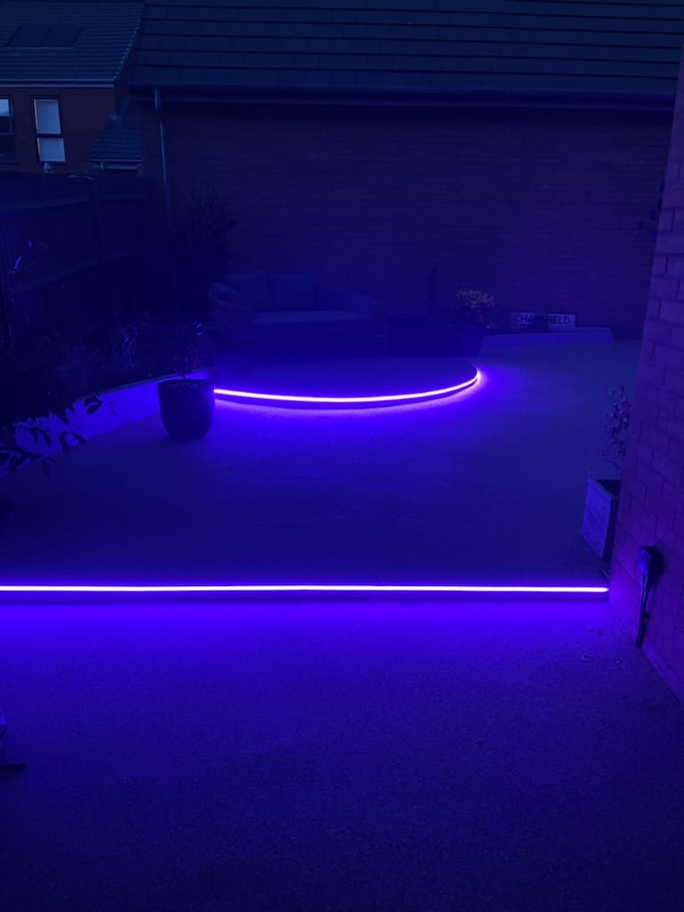 No spot store led strip