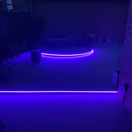 6M 840LED No Dot RGBW 3000K COB LED Tape Kit With Wireless Handset