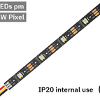 RGBW Digital Pixel / IP20 / Black
