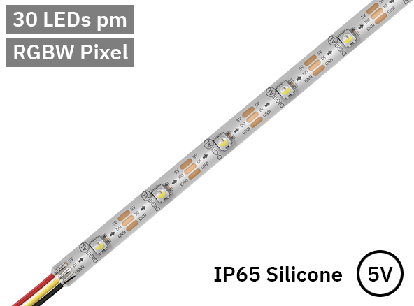 Digital, Pixel LED Strip Light, Chasing Effect - WS2811, 14.4w