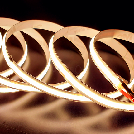 8mm Seamless COB LED Strip 9W, 480LED/m, CRI90, 12V