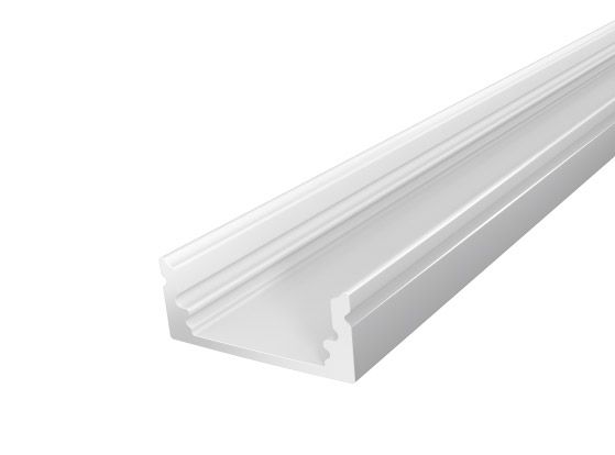 Slim Surface Aluminium Channel 17mm Silver 2M For flexible LED Tape