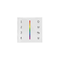 RGB/RGBW TOUCH WALL PANEL 4 ZONE (WHITE) FRONT