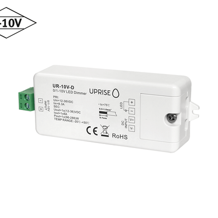 Constant Voltage 0-10V LED Dimmer Controller (1CH) Diagonal