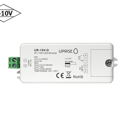 Constant Voltage 0-10V LED Dimmer Controller (1CH) Overview