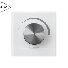 Mounted 0-10V Wall Dimmer Front View