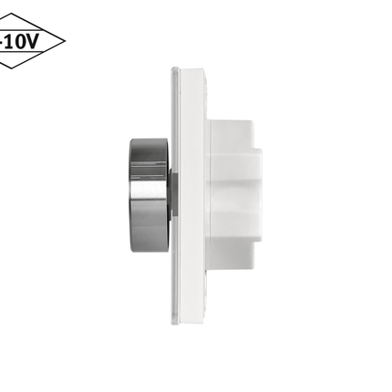 Mounted 0-10V Wall Dimmer Side View