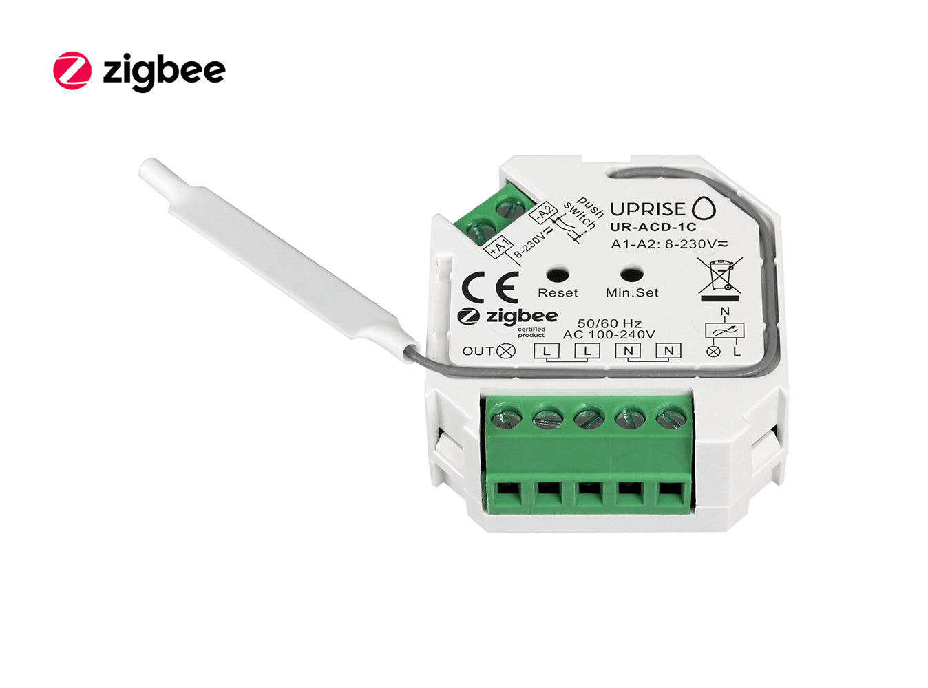 ZigBee AC Dimmer Remote Switch Front View 3