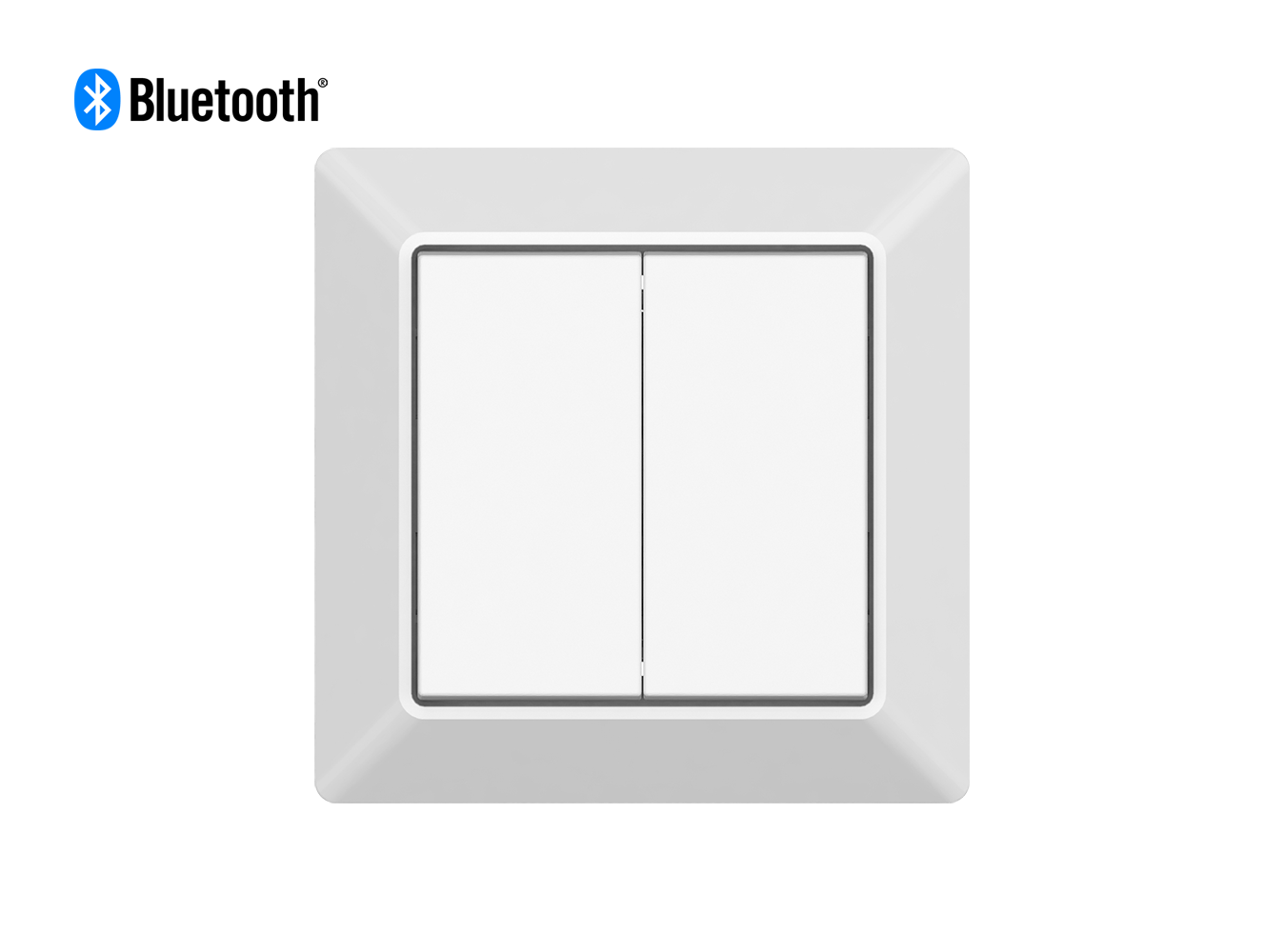 Mounted Bluetooth Wall Dimmer Front View
