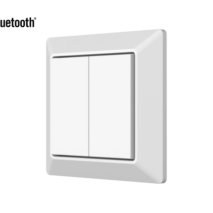 Mounted Bluetooth Wall Dimmer Diagonal Front View