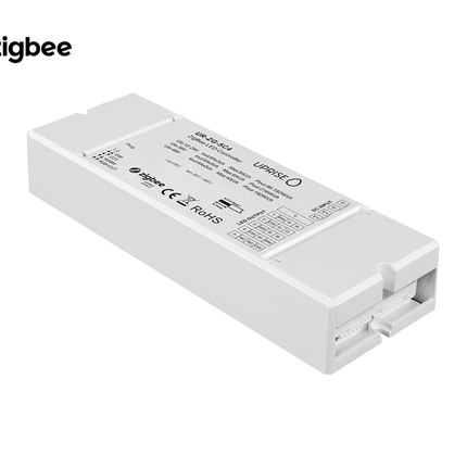 ZigBee 5CH LED Controller Receiver For RGBCW (12V-48V) Diagonal View 2 - UR-ZG-5C4-03
