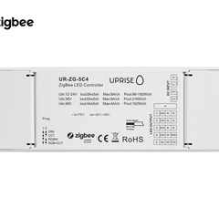 ZigBee 5CH LED Controller Receiver For RGBCW (12V-48V) Overview - UR-ZG-5C4-04