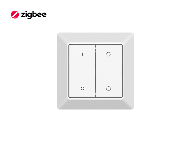Zigbee Kinetic Eco Green Power Switch Wall Mounted Controller Front