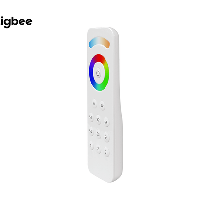 ZigBee RGBCW (RGB + CCT + DIM) LED Remote Front View 3