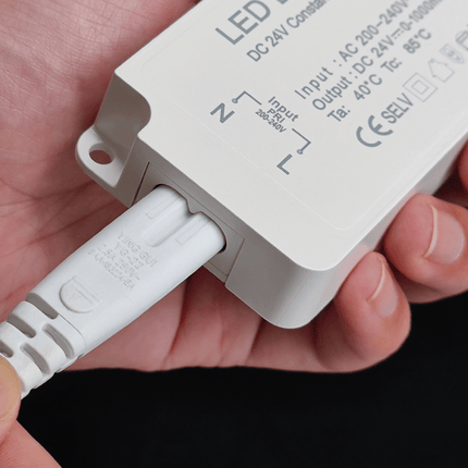 24W 12V Cabinet LED Power Supply With IEC C7 Connection