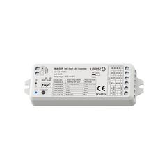 WA-5UP RGBCCT (RGB, RGBW, RGB + CCT) Wifi LED Controller Receiver. 12V-24V. Tuya App Compatible.