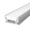 IP65 Walkover Profile 19mm Silver Finish & Semi Clear Cover (2M)