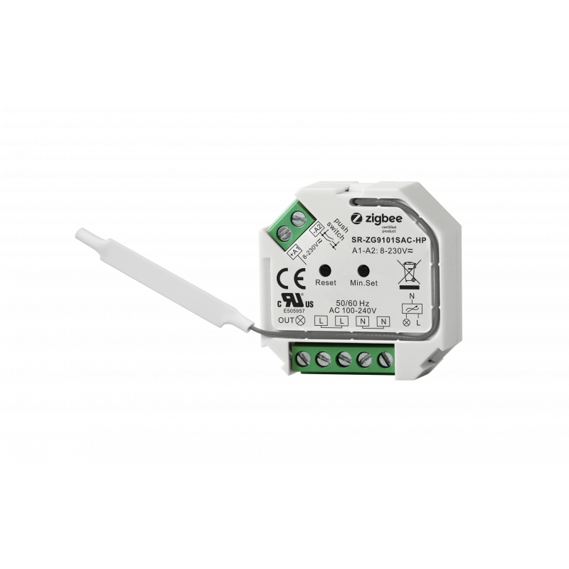 LED DIMMER WITH ZIGBEE CONTROL INTERFACE AC PHASE-CUT  (WHITE)