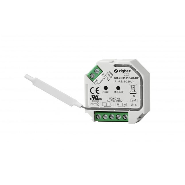 LED DIMMER WITH ZIGBEE CONTROL INTERFACE AC PHASE-CUT  (WHITE)