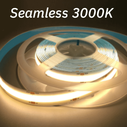 10mm Seamless COB LED Tape 5W, 480LED/m, IP20, CRI90 LED Strip, 12V