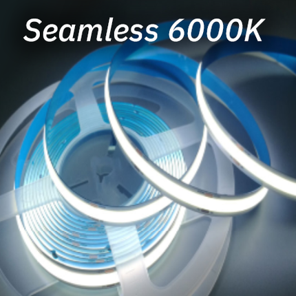 Seamless 6000K LED strip light