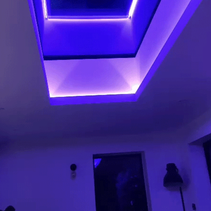 12mm Seamless RGBW COB LED Tape, 3000K Dedicated White, 16W, 24V