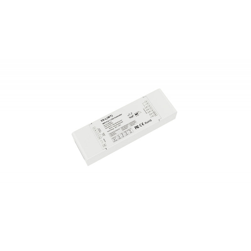 UPRISE LED 12-48V 5 IN 1 WIFI, RF, SMART APP & PUSH DIM INPUT LED RECEIVER