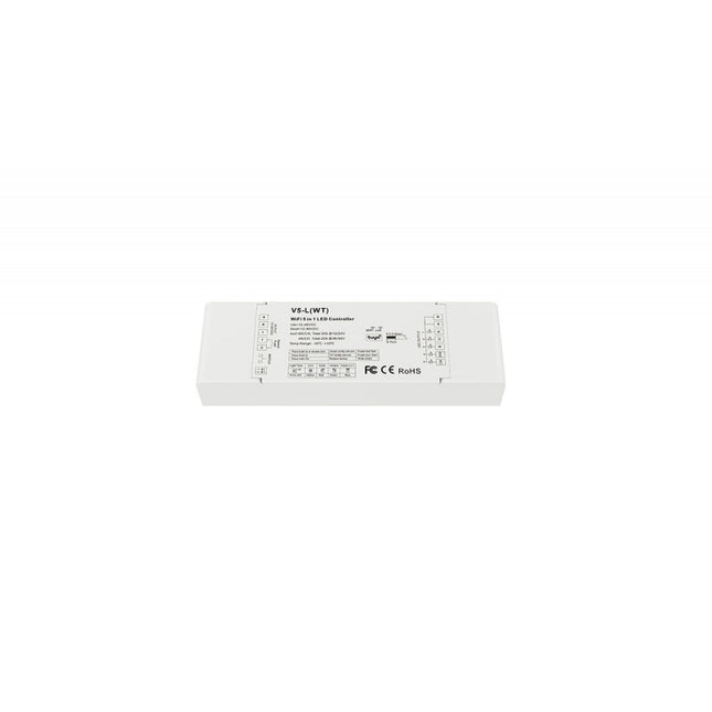 UPRISE LED 12-48V 5 IN 1 WIFI, RF, SMART APP & PUSH DIM INPUT LED RECEIVER