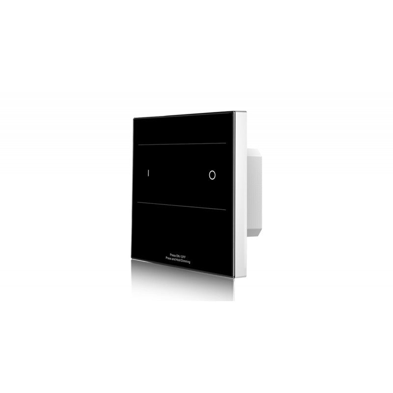 UPRISE LED SINGLE COLOUR TOUCH WALL PANEL 1 ZONE (BLACK)
