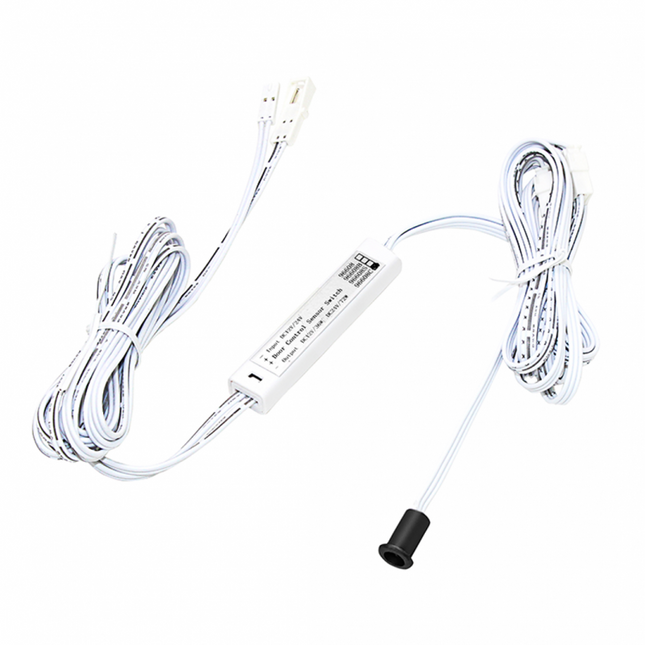 DISCREET MINATURE RECESSED SINGLE DOOR SENSOR 12-24VDC