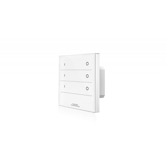 UPRISE LED SINGLE COLOUR TOUCH WALL PANEL 3 ZONE (WHITE)