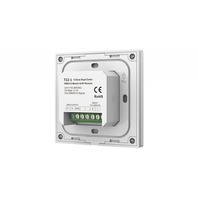 CCT LED TOUCH WALL PANEL 4 ZONE (WHITE) Media 1 of 2