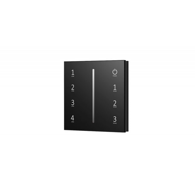 SINGLE COLOUR LED WALL PANEL 4 ZONE  (BLACK)