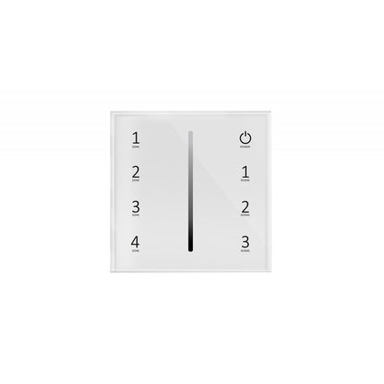 SINGLE COLOUR LED WALL PANEL 4 ZONE (WHITE)