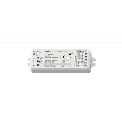 5 IN 1 BLUETOOTH, RF LED RECEIVER (WHITE)