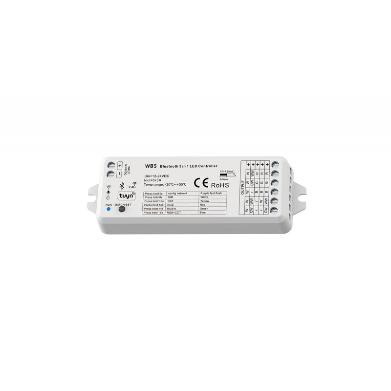 Led Receiver 5 IN 1 BLUETOOTH, RF LED RECEIVER (WHITE) – Uprise LED