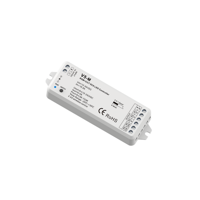 UPRISE LED RGB + CCT LED RECEIVER (WHITE)