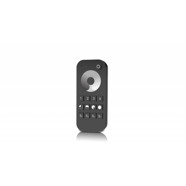 UPRISE LED SINGLE COLOUR REMOTE CONTROL 4 ZONE (BLACK)