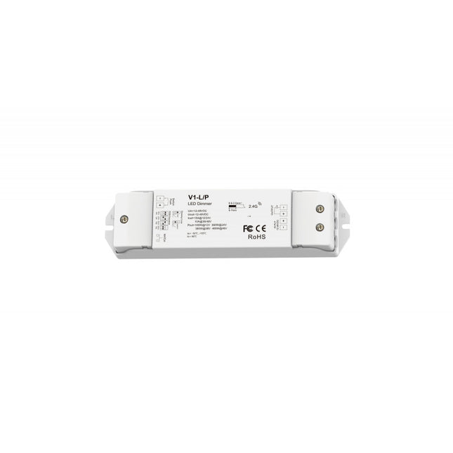UPRISE LED SINGLE COLOUR 1 CHANNEL RECEIVER WITH PUSH DIM INPUT 12-48VDC